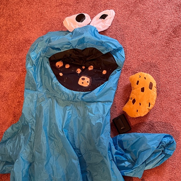 Inflatable Cookie Monster costume - Picture 2 of 4